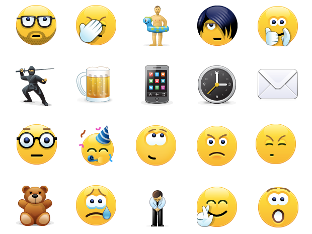 How to get more emoticons for skype